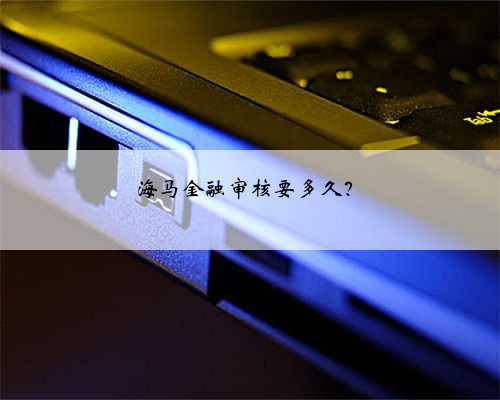 海马金融审核要多久？