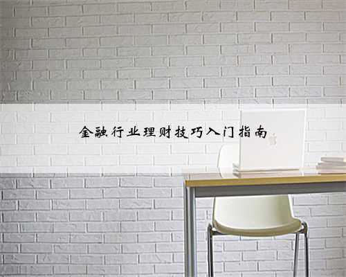 金融行业理财技巧入门指南