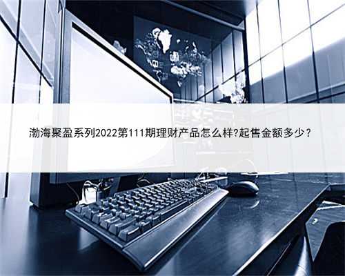 渤海聚盈系列2022第111期理财产品怎么样?起售金额多少？