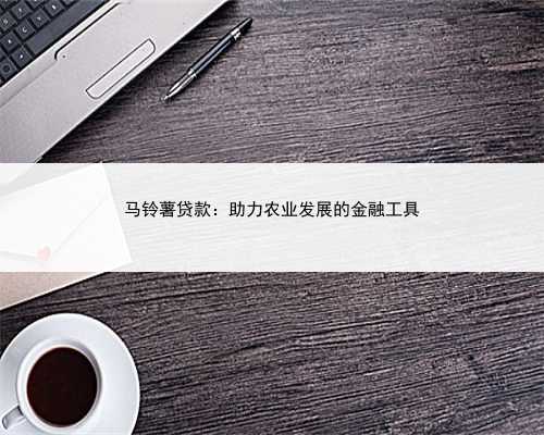 马铃薯贷款：助力农业发展的金融工具