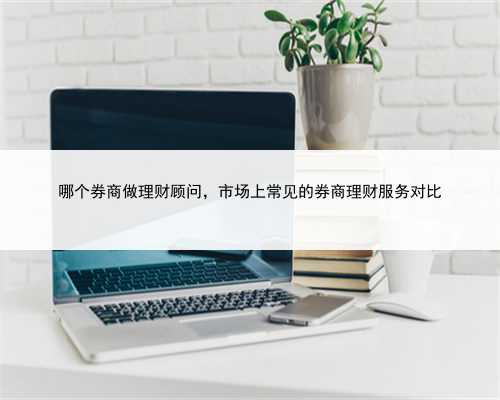 哪个券商做理财顾问，市场上常见的券商理财服务对比