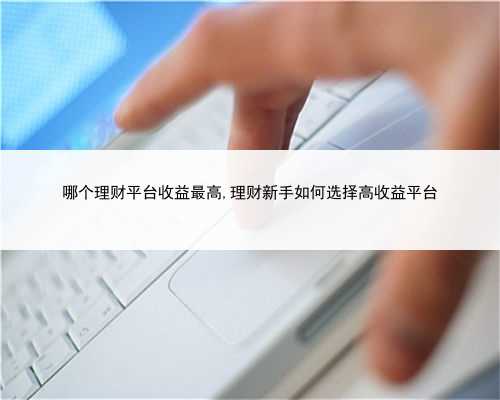 哪个理财平台收益最高,理财新手如何选择高收益平台