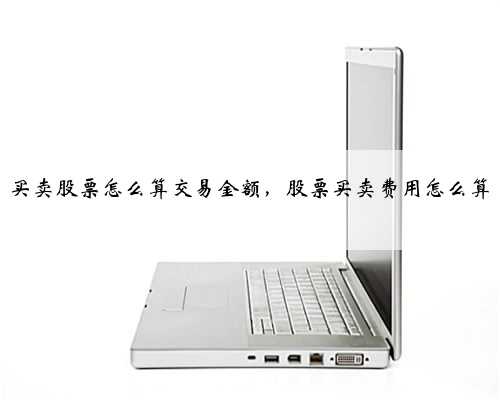 买卖股票怎么算交易金额，股票买卖费用怎么算