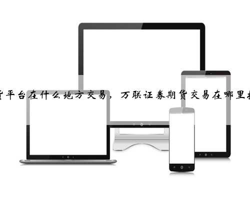 期货平台在什么地方交易，万联证券期货交易在哪里操作